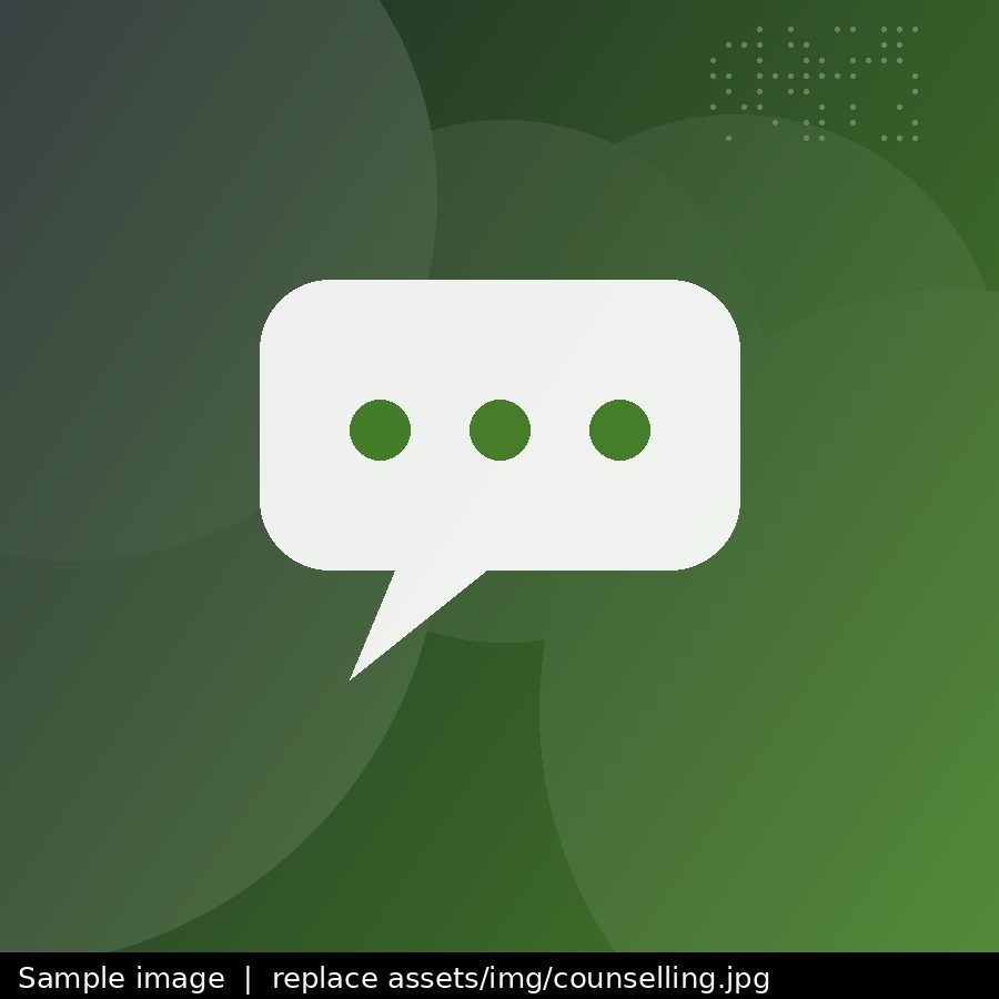 Talk to a career counsellor